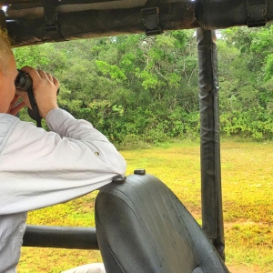 Exploring nature at Wilpattu national park in Sri Lanka 