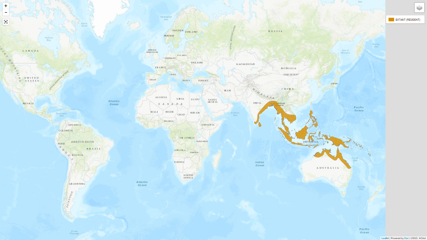 Populations and Distribution in detail map 