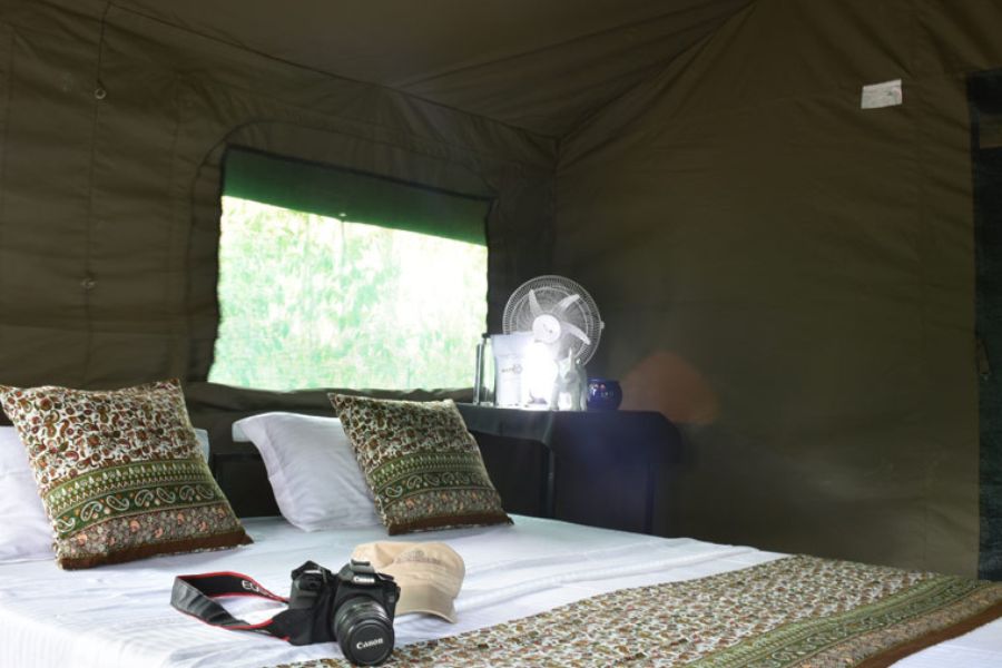 Explorer by Mahoora camps at Kumana national park in Sri Lanka