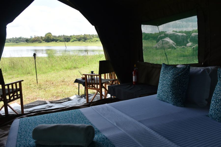 Explorer by Mahoora camps at Maduru Oya national park in Sri Lanka