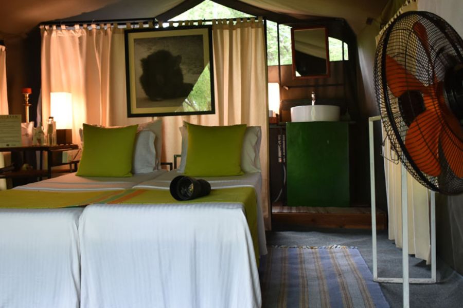 Mahoora premium tented safari camps at Yala national park in Sri Lanka