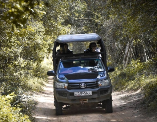 Wildlife safari jeeps by Mahoora in Sri Lanka 